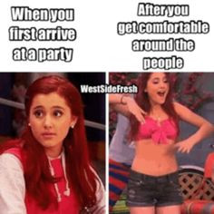 ... , Ariana Grande, a.k.a. Cat on Victorious and also on Sam and Cat