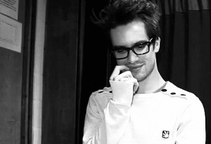 black and white brendon urie