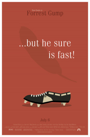 Forrest Gump Movie Poster Series