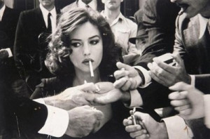 chrismas, christmas, cigarette, famous, girl, malena, men, monica ...