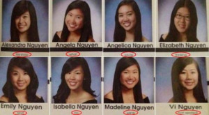 EIGHT school girls with the same last name insist 'we're not related ...