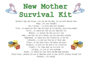 First Time Parent Survival Kit