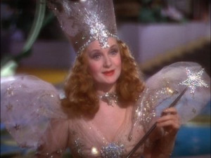 delightful glinda the good witch in the wizard of oz
