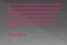 ... Jim Jeffords #Funnyeducationquotes #Inspirationaleducationalquotes www