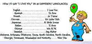 Love You in 20 Languages - I Love You in 20 Languages