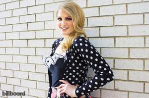 Meghan Trainor visits Billboard's New York offices on August 7, 2014.