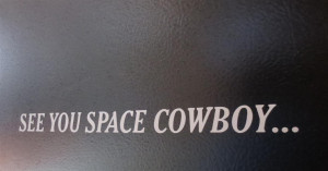 Cowboy Bebop “See You Space Cowboy” Decal