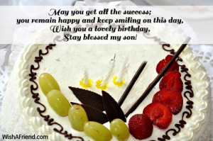Birthday Quotes For Son Turning 2 ~ Birthday Wishes For Son - Page 3