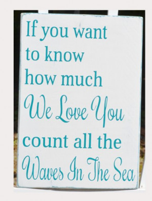 Beach Wedding Sign Personalized Wedding Decor The Beach Is Our Happy ...