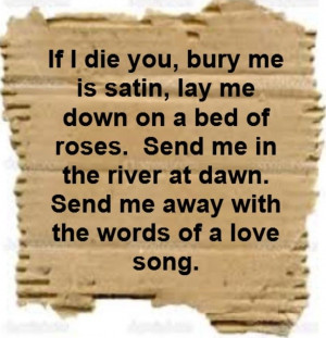 Band Perry- If I Die Young - song lyrics, song quotes, songs, music ...