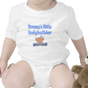 Bodybuilding Mommys Little Bodybuilder Boy Sport Rompers