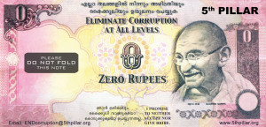The Zero Rupee Note - Stop Corruption