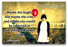 Depression Quotes and Sayings About Depression - HealthyPlace #bipolar ...