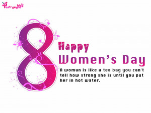 ... Day Wishs Quote Card Image and Picture Women's Day Greetings March 8