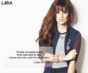 Lea Michele quote