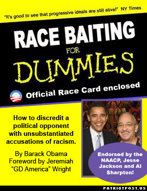 obama s race card playbook