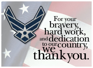 Holidays : Veterans Day : Thanks - Air Force