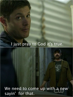 Bobby and Dean | Supernatural quotes