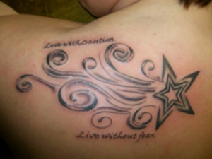 comments Posted by tattoo art at 2:15 PM. Style Shooting Star Tattoo