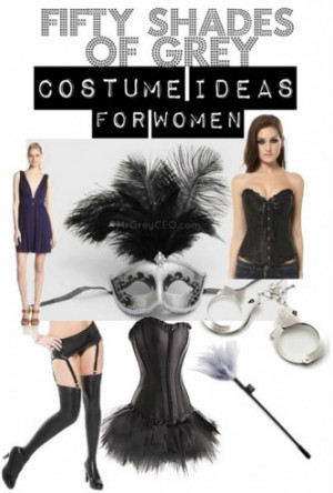 Fifty Shades of Grey Costume Ideas for Women