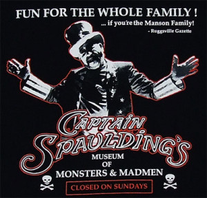 10424 Captain Spaulding's Museum - House Of 1000 Corpses T-shirt