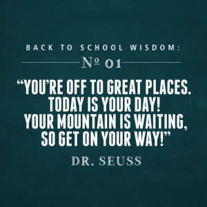 Back to School Quote | Back to School Wisdom