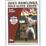 2004 Topps Baseball Card # 709 Scott Rolen GG (Gold Glove ...