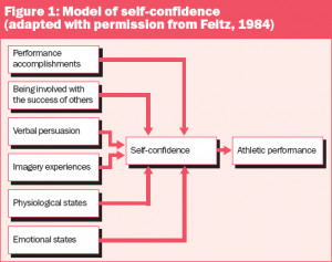 Figure 1: Model of self-confidence (adapted with permission from Feltz ...