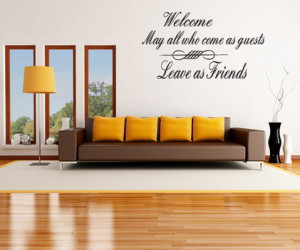 ... Quotes and Sayings Removable Wall Stickers Decals for Living Room Wall