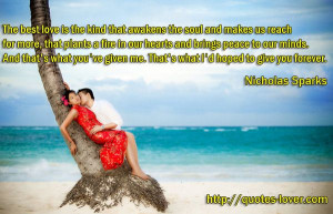 the soul quotes | The best love is the kind that awakens the soul and ...