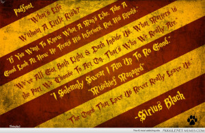 Sirius Black Quote Wallpaper