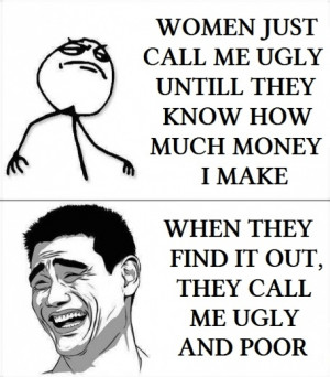 funny meme women call me ugly understanding women advanced level