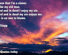 Funny quote about sin by Scott Stapp