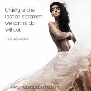 ... is one fashion statement we can all do without. - Rue McClanahan