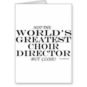 Funny Choir Director Gifts