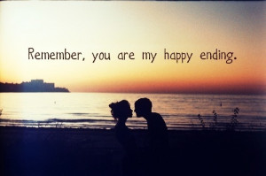 You are my happy ending