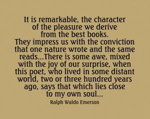 Emerson Quote Inspiring Quotes, Emerson Quotes, Books Quotes, Quotes ...