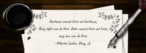 MLK Quote Facebook Timeline Cover