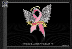 Breast Cancer Survivors Breast cancer survivor pin