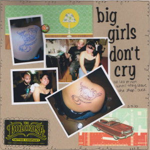 Tattoo - Big Girls Don't Cry