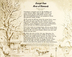 Russell H. Conwell Poems