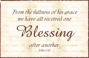 Scripture Thursday ~ Blessings Abound
