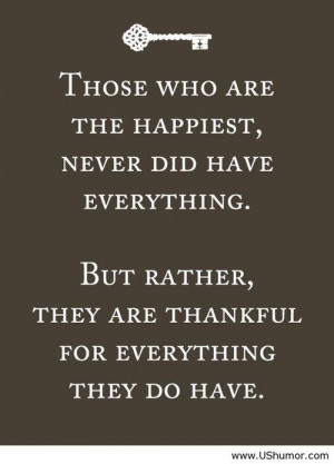 Be thankful quote US Humor - Funny pictures, Quotes, Pics, Photos, ...