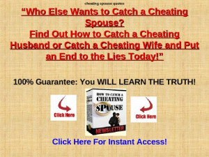 Cheating Spouse Quotes screenshot