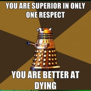 Dalek Funnies! - doctor-who Fan Art