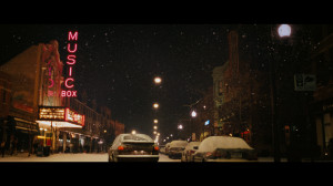 The Vow Wedding Scene The snow on the streets looks