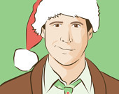 Clark Griswold Chevy Chase Christmas Vacation 8x10 Poster Print