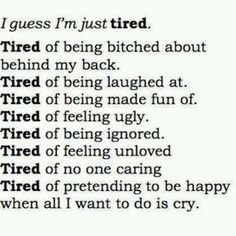 Feeling Tired Quotes