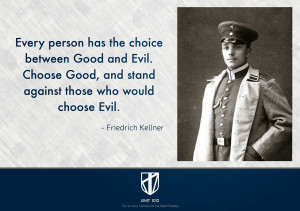 Everyperson has the choice between Good and Evil. Choose Good, and ...