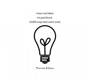 Thomas Edison Quotes On Failure